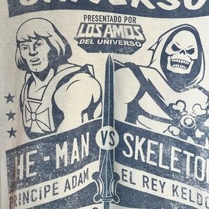He-Man VS. Skeletor Mens Medium T-Shirt